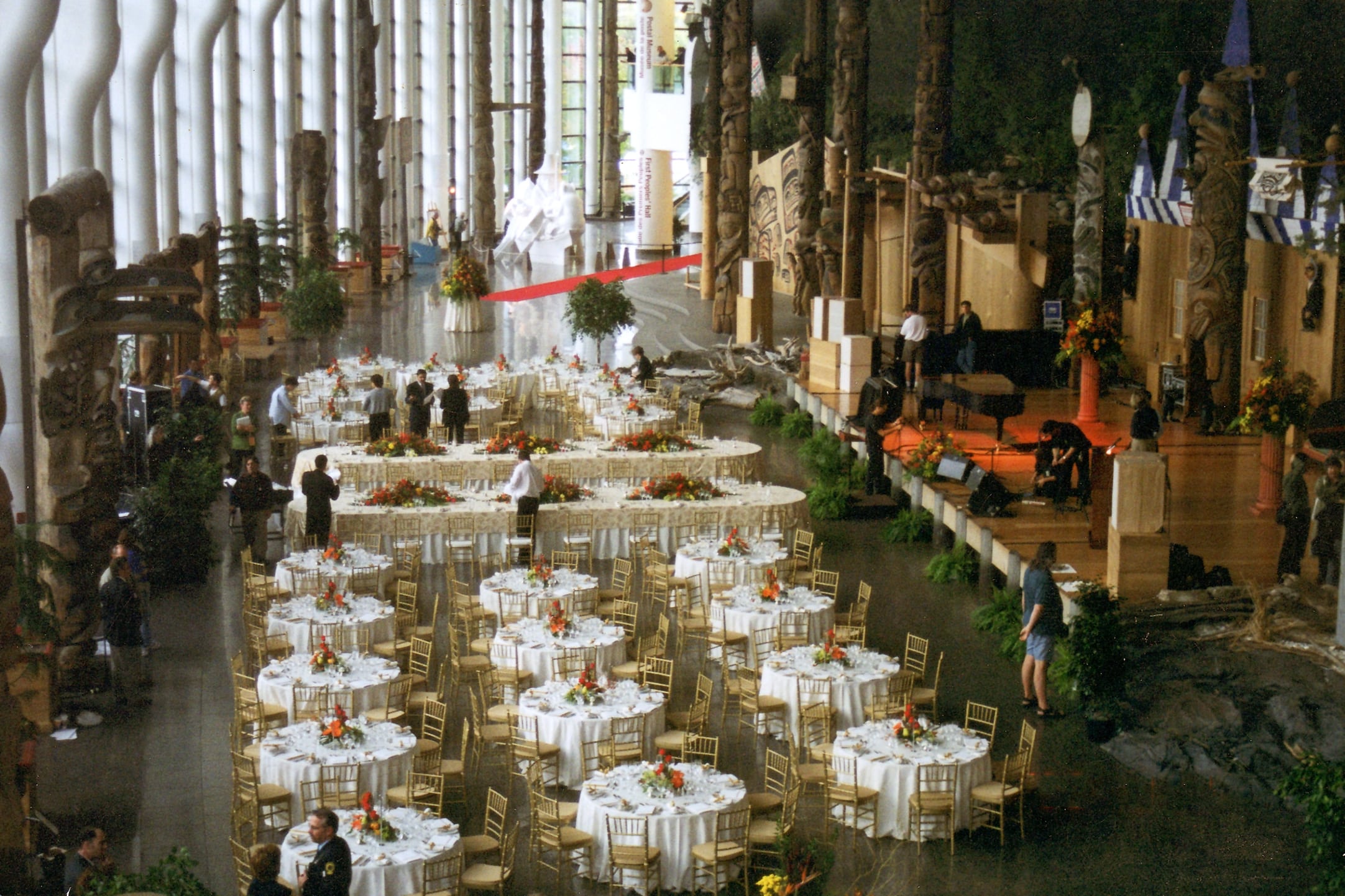 Corporate event setup by Creative Events