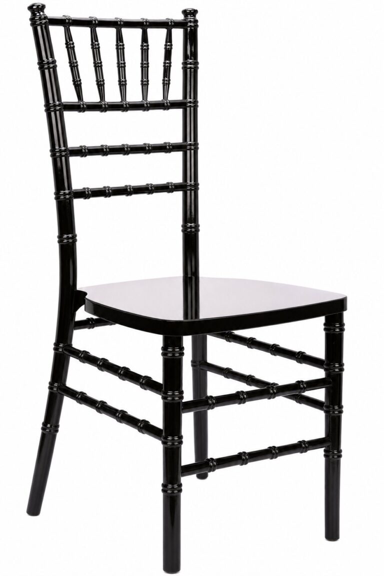 Black Chiavari Chair rental — Creative Events & Rentals, Fort Myers FL