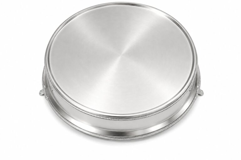 Cake Stand Stainless 21 rental — Creative Events & Rentals, Fort Myers FL