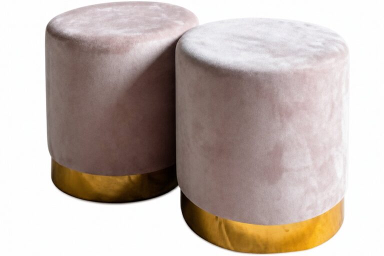 Mauve Ottoman rental — Creative Events & Rentals, Fort Myers FL