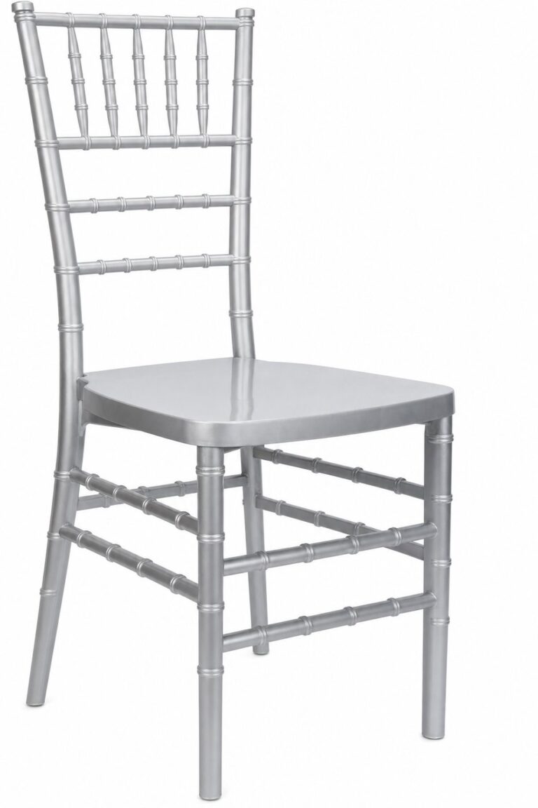 Silver Chiavari Chair rental — Creative Events & Rentals, Fort Myers FL