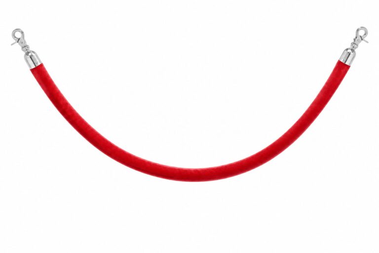 Stanchion Rope Red rental — Creative Events & Rentals, Fort Myers FL