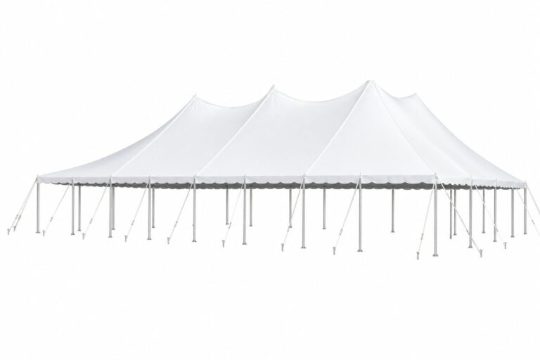 Tent 100'X60' Pole rental — Creative Events & Rentals, Fort Myers FL