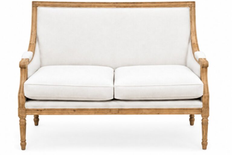 White Settee With Side Chairs rental — Creative Events & Rentals, Fort Myers FL