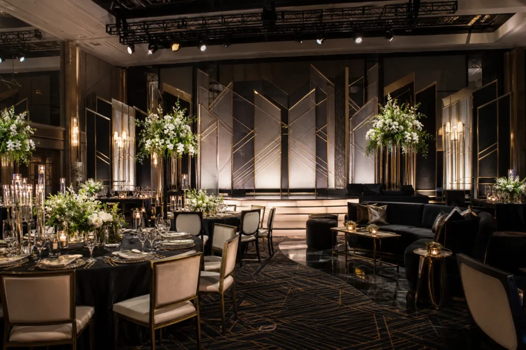 Gala Theme event setup