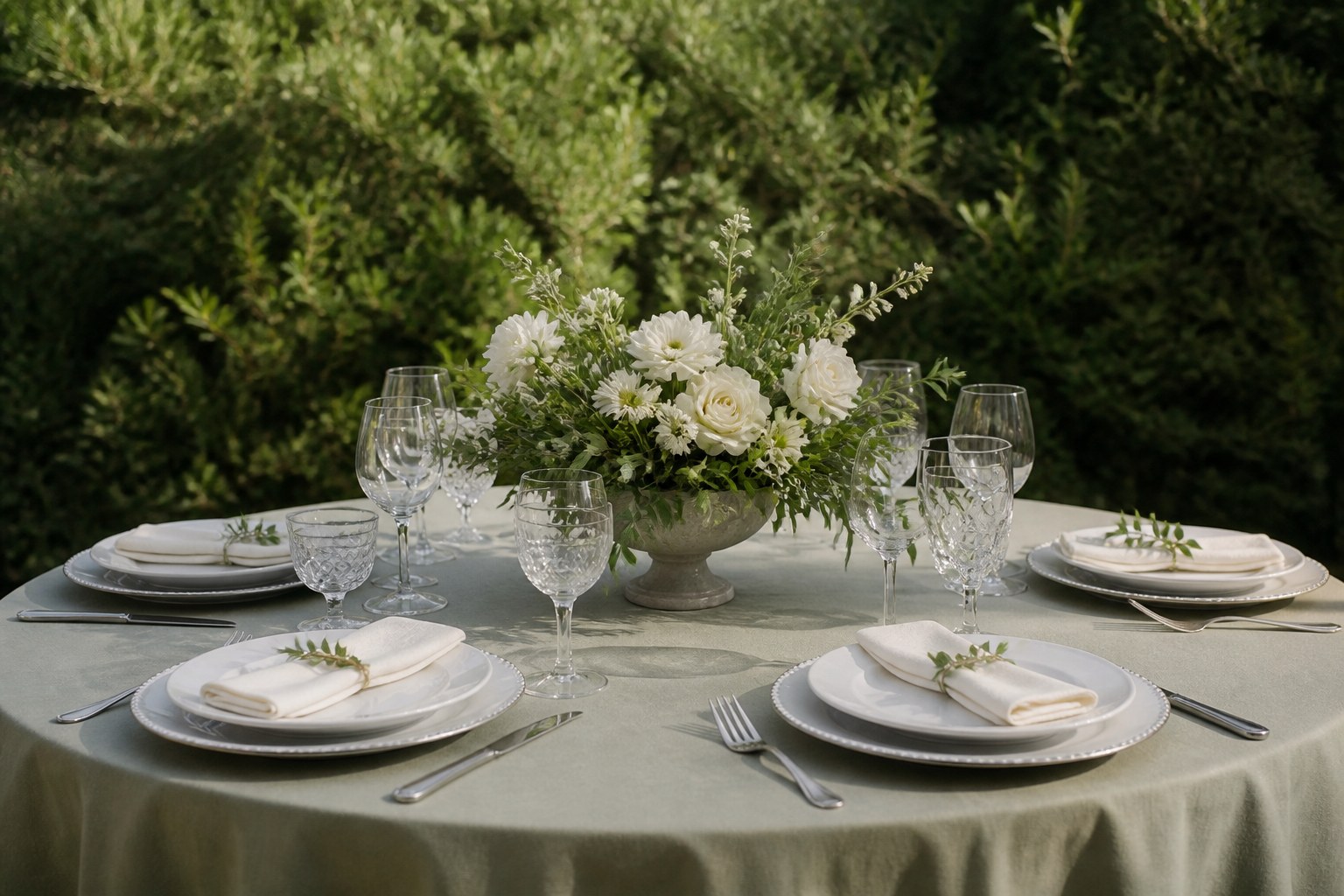 Wedding Linen Colors: Pairing Table Settings With Your Palette - supporting illustration 1