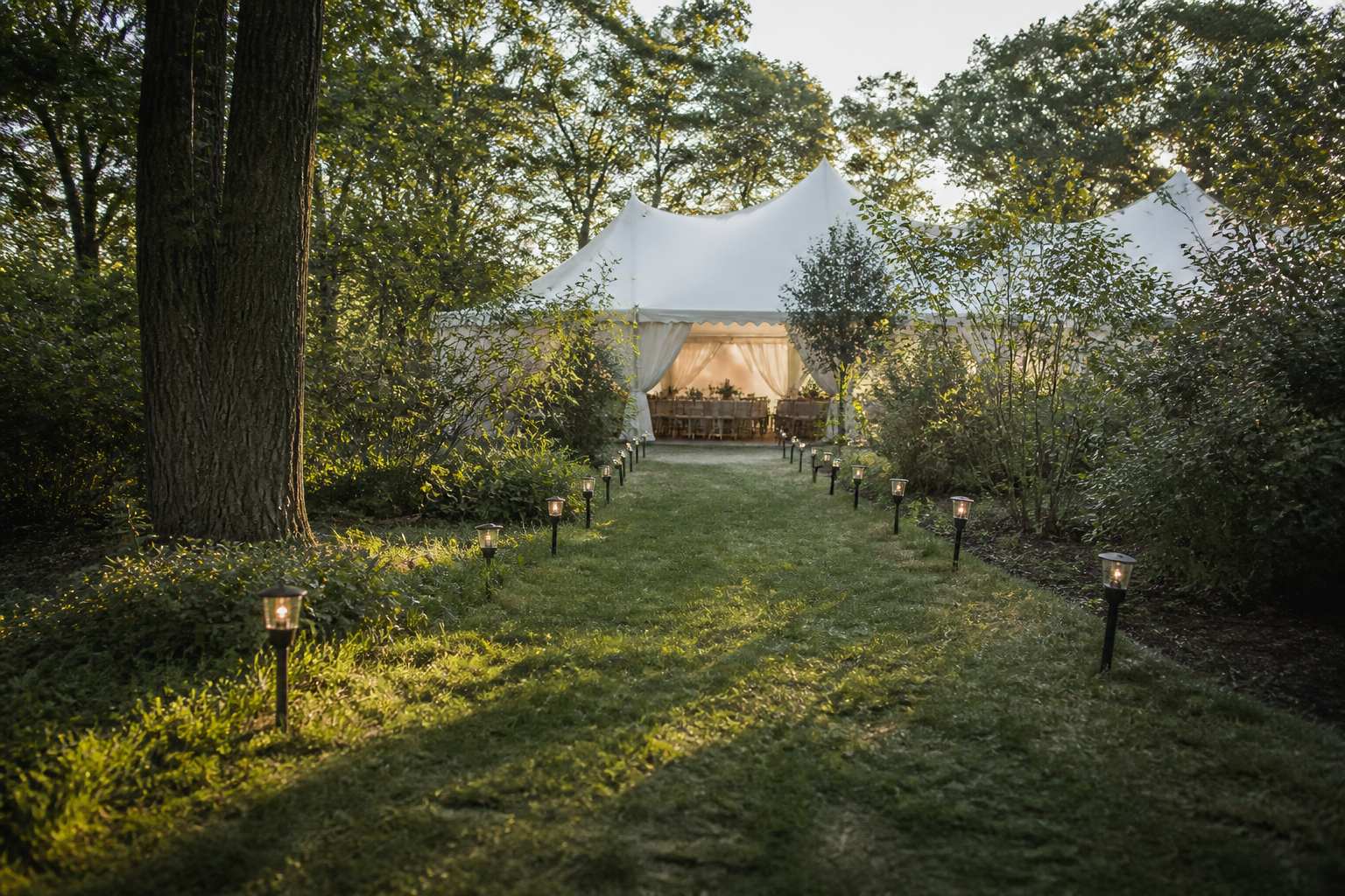 Tent Lighting Ideas for an Evening Reception - supporting illustration 2