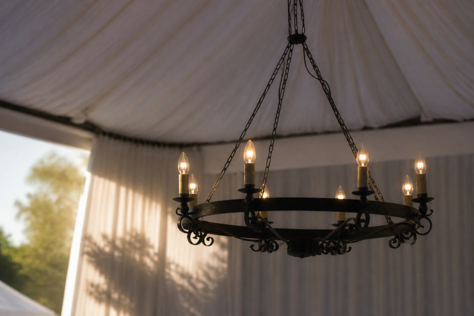 Tent Lighting Ideas for an Evening Reception - supporting illustration 1